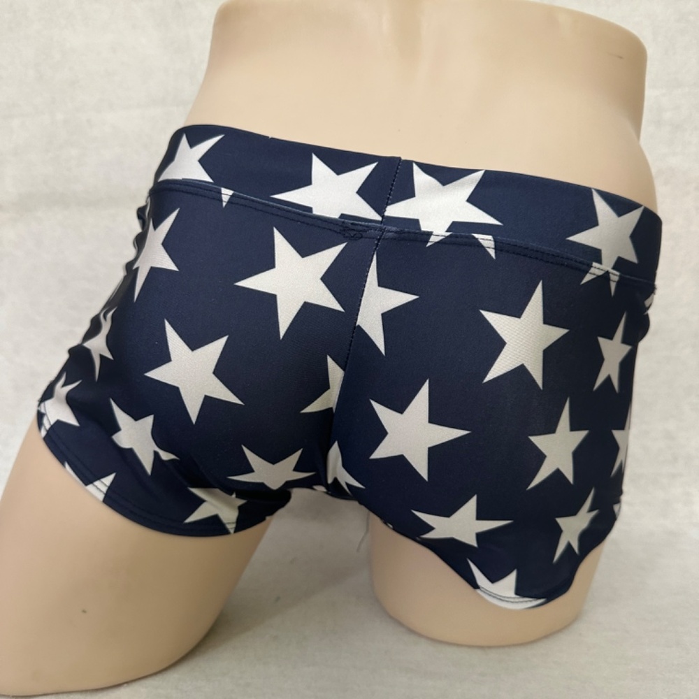 GaryM Square Cut Pouch Swim Briefs Large 32-38" waist Gently worn - Picture 3 of 4